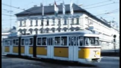 Trams in Budapest, Miskolc and Szeged – 1987