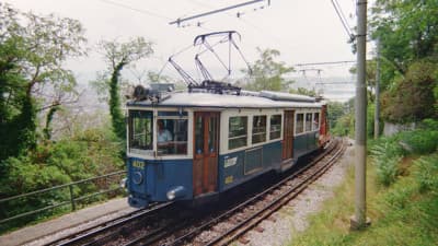 The Tram of Opicina in Italy