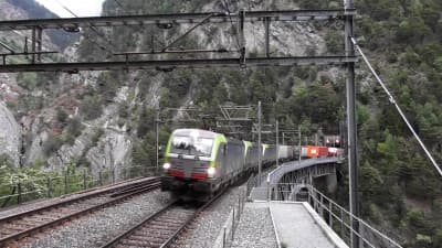 South side of the Lötschberg Railway - May 2018