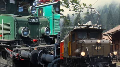 Highlights from the world of railways - Electric locomotives