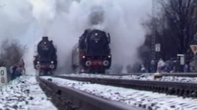 Winter stoom '88 in de Pegnitz vallei