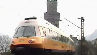 The DB in the Rhine Valley - 1990