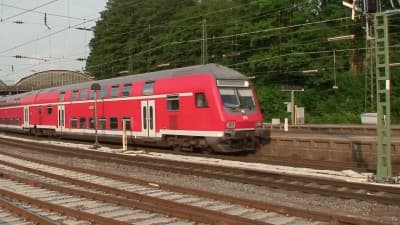 Trains in Aachen Hbf and Stolberg Hbf - 2008