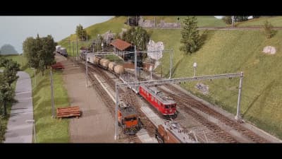 RhB freight trains