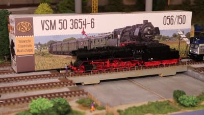 Episode 1: The VSM 50 3654-6 steam locomotive