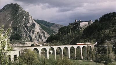 On holiday to the Côte d'Azur via the Alps with the SNCF