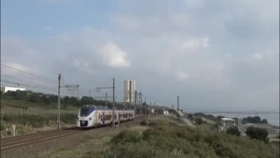 Trainspotting at the main line in St. Chamas