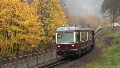 Austrian trainset in Zittau