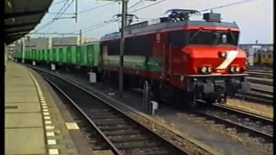 Promotional Heineken trein in Groningen - 1999