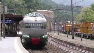 Treinen spotten bij de oude ‘Direttissima’ Bologna-Florence