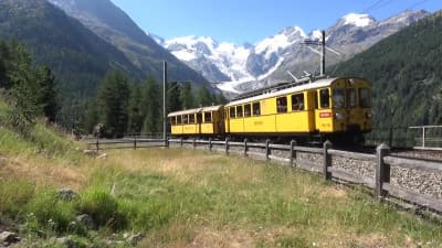 Zwitserse Treinspot avonturen: Van Tirano tot Kleine Scheidegg