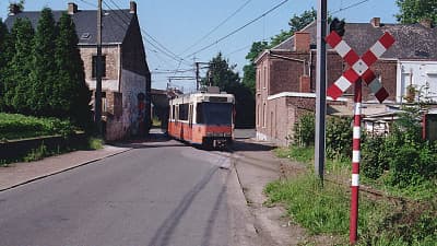 The Belgian NMVB tram line 90: The showpiece