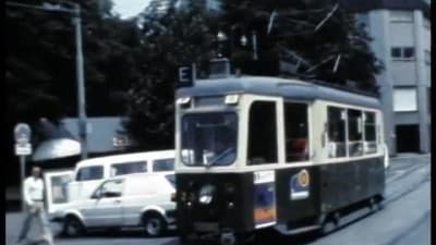 Trams in Wenen en Graz – 1985