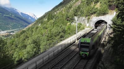 Summer on the Lötschberg Railway - 2018