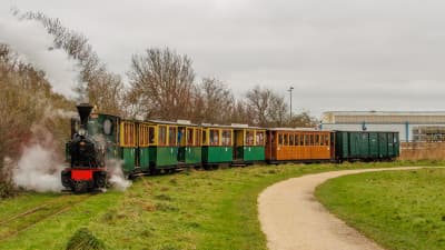 Winter rides at Steam Train Katwijk Leiden 