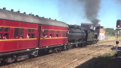 2017 - Hunter Valley Steamfest Great Steam Train Race