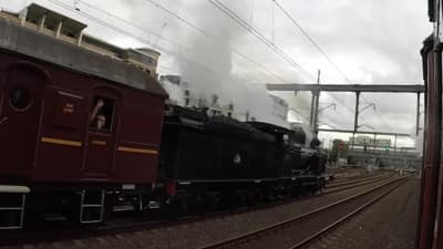 2017 - Sydney's Great Steam Train Race (GoPro version)