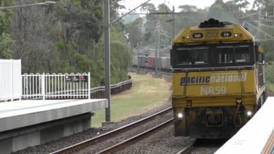 Meadowbank Station Sydney - passenger & freight services