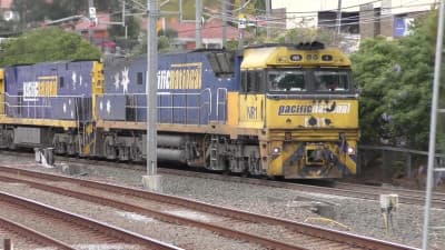 Eastwoord & West Ryde stations Sydney - passenger & freight services