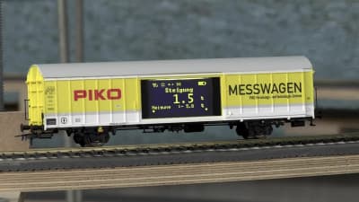PIKO H0 Expert Plus Messwagen - Model presentation (German)