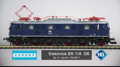 PIKO H0 Expert electric locomotive BR 118 - Model presentation