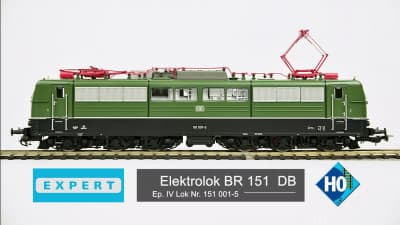 PIKO H0 Expert electric locomotive BR 151 DB - Model presentation