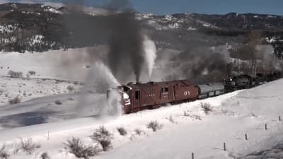 Rotary OY - Snow Fighting on Cumbres Pass