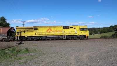 2. 5AS7 diesel locomotives from the SSR in the Australian Highlands