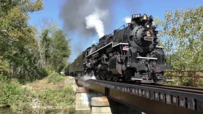 NKP 765 Steam in the Valley 2017 - Part 1