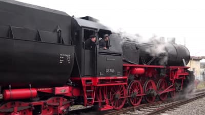 Part 1: With double steam traction on the Schwäbischen Waldbahn