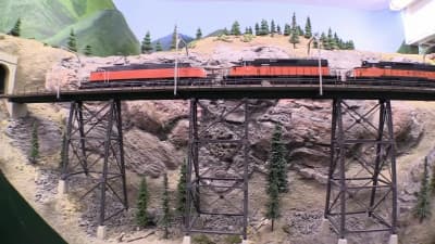 Milwaukee Road Rocky Mountain division - H0 scale - March 2021