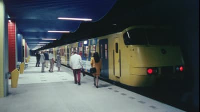 Railways under the city - 1993