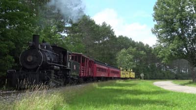 The Lumberjack Steam Train -part 2