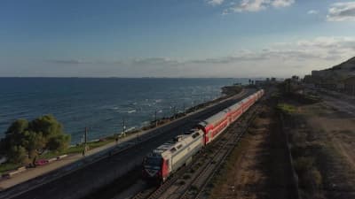 A mix of train spotting in Israel