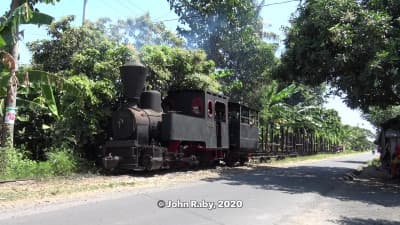 Java's  narrow steam locomotives