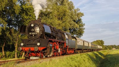 Steam on the Summer-Night Express