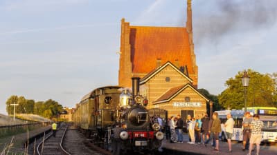 Summer evening Express at the Steam Tram Hoorn-Medemblik