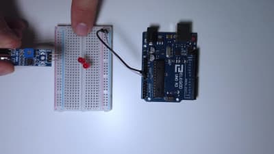 Grade crossing example using Arduino