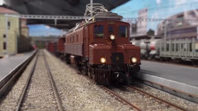 Meeting of 'rod' locomotives