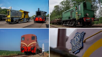 Diesel locomotives at the Dutch VSM