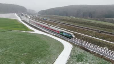 Deutsche Bahn celebrates the opening of the new Wendlingen–Ulm line