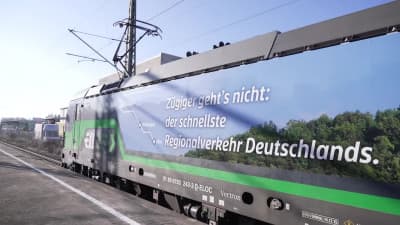 For the first time in the IRE 200 - the fastest regional train of Deutsche Bahn