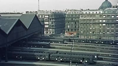 Station Paris Saint Lazare - 1955