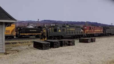 A Tour around the American ‘Allagash’ model railroad