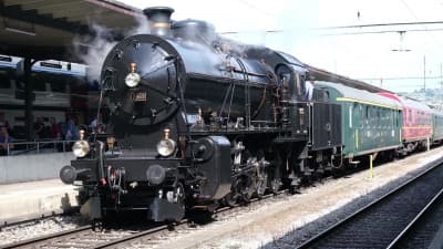 Een compilatie van Zwitserse historische treinen