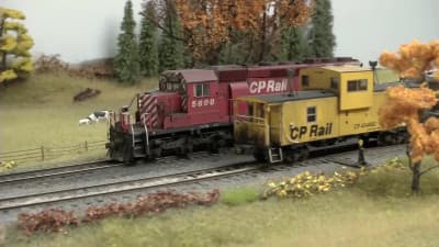 Rolling Back the Years with model railroad