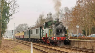 HSIJ steam locomotive 57 'Bonne' on loan from the Miljoenenlijn (NL)