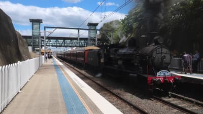 5. Steam shuttles between Scarborough and Wollongong