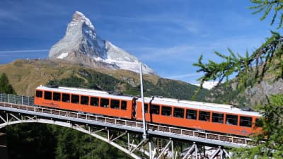 Gornergrat Bahn - De Matterhorn spoorlijn