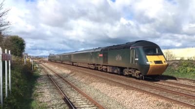Trains on the Dawlish sea wall - Autumn 2022 and Winter 2022/23